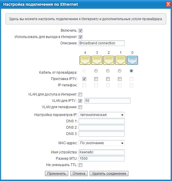 Предоставление VLAN ID