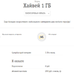 Хайвей 1 ГБ
