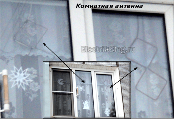 Комнатная антенна