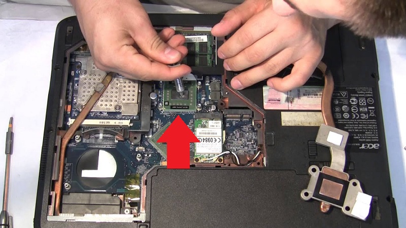 Процессор ноутбука Acer