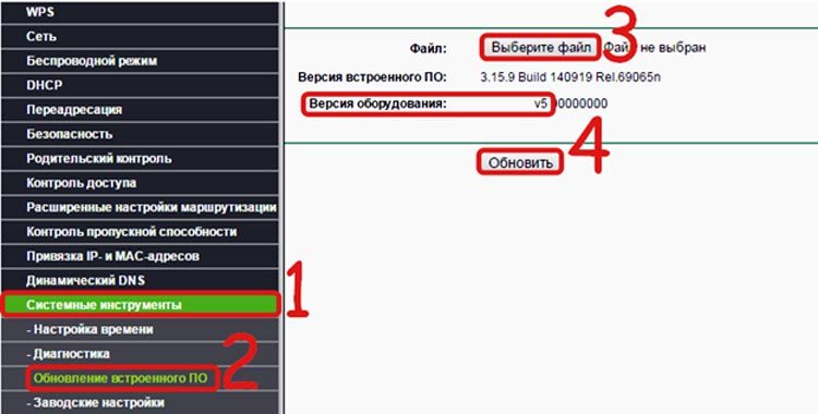 Прошивка TP-Link TL-WR841ND