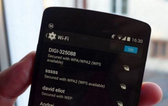 Сеть Wi-Fi на телефоне