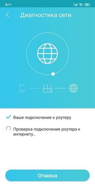 Диагностика сети