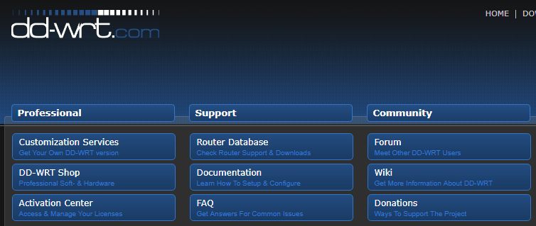 Официальный сайт DD-WRT