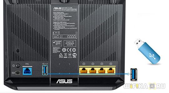 подключение к роутеру asus