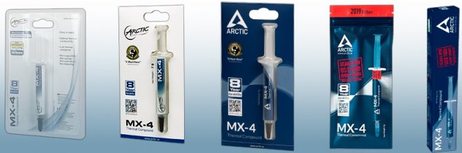 Термопаста Arctic MX-4