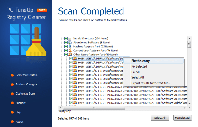 Clean or Restore the Registry DISM Error 87